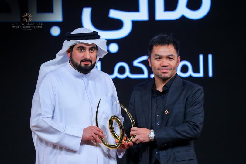 “Manny Pacquiao Honored as Global Sporting Icon”